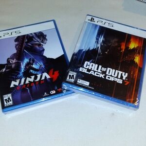 Call Of Duty Black Ops 7/ Ninja Gaiden 4 PS5 Game Bundle
